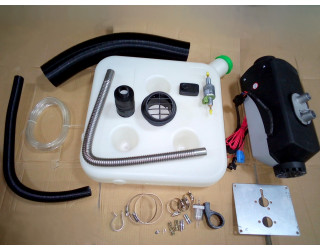 Автономный подогреватель 24V 5кВт (сухой фен) (пластмасс.) + регулятор ручной